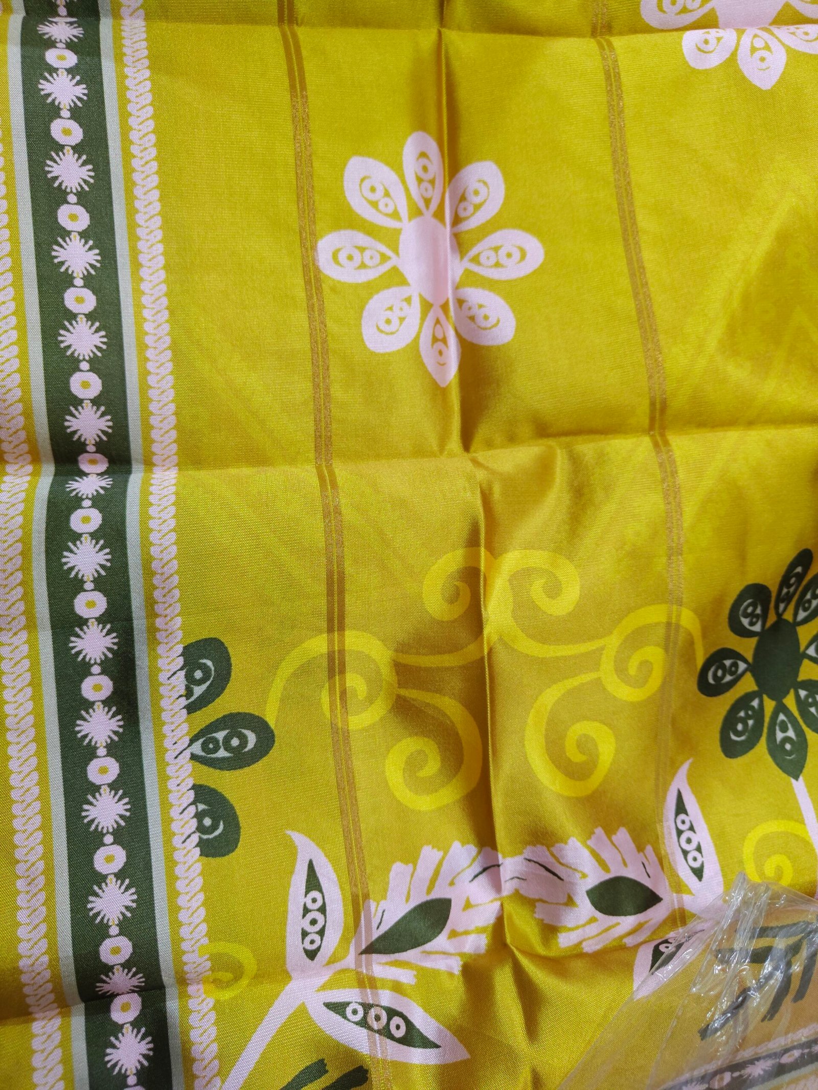 Lime Green Embroidered Kurti Plazo Set with Printed Dupatta - Image 5